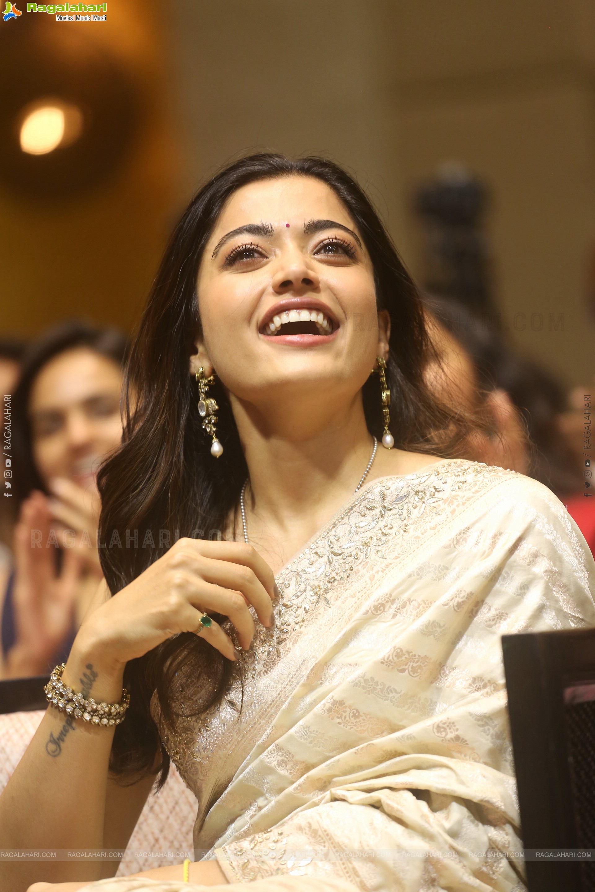 Rashmika Mandanna at Kuberaa Thank You Meet, HD Gallery