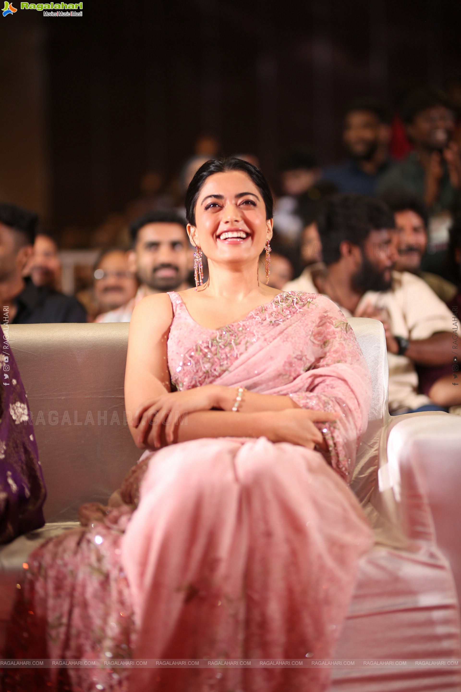 Rashmika Mandanna at Kuberaa Prerelease Event, HD Gallery