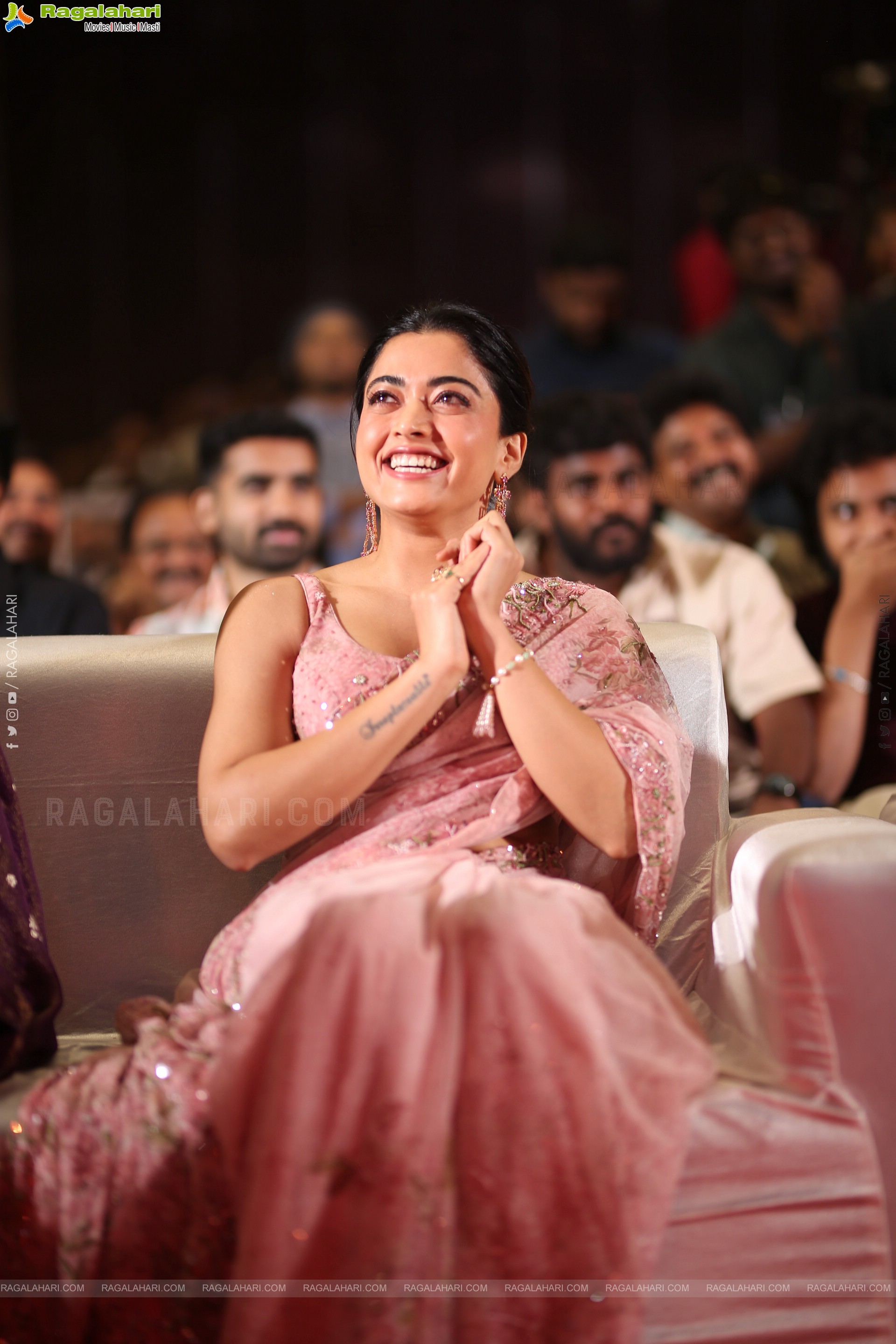 Rashmika Mandanna at Kuberaa Prerelease Event, HD Gallery