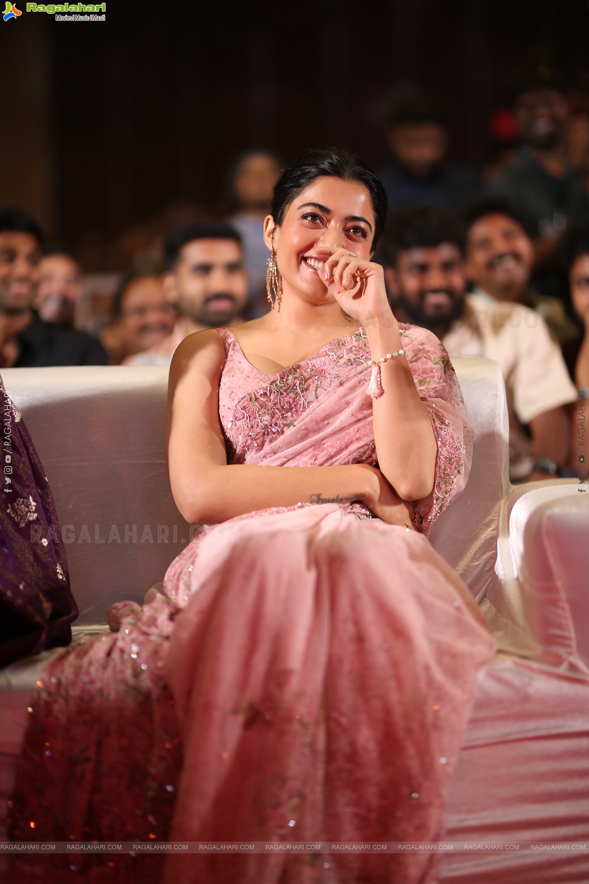 Rashmika Mandanna at Kuberaa Prerelease Event, HD Gallery