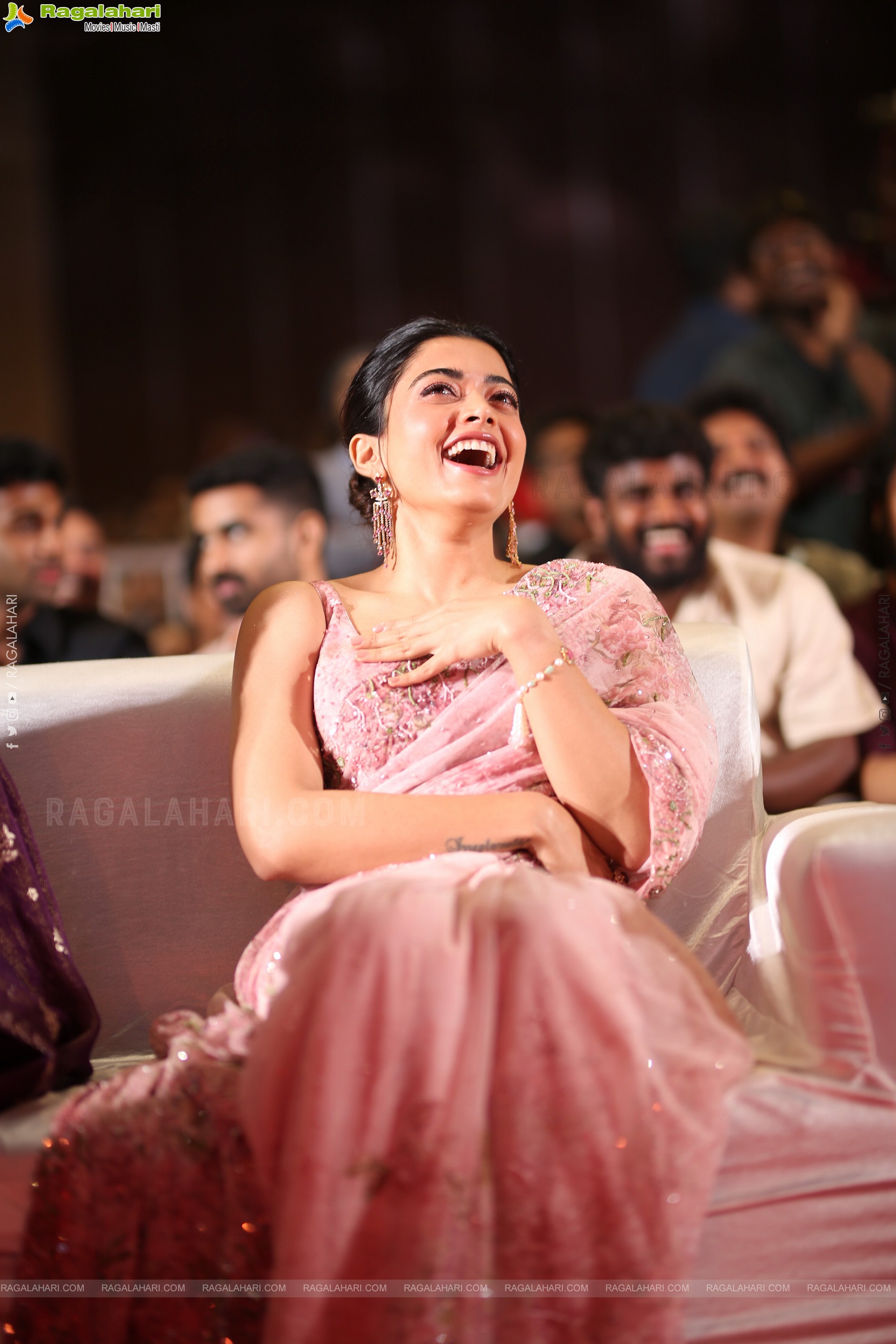 Rashmika Mandanna at Kuberaa Prerelease Event, HD Gallery
