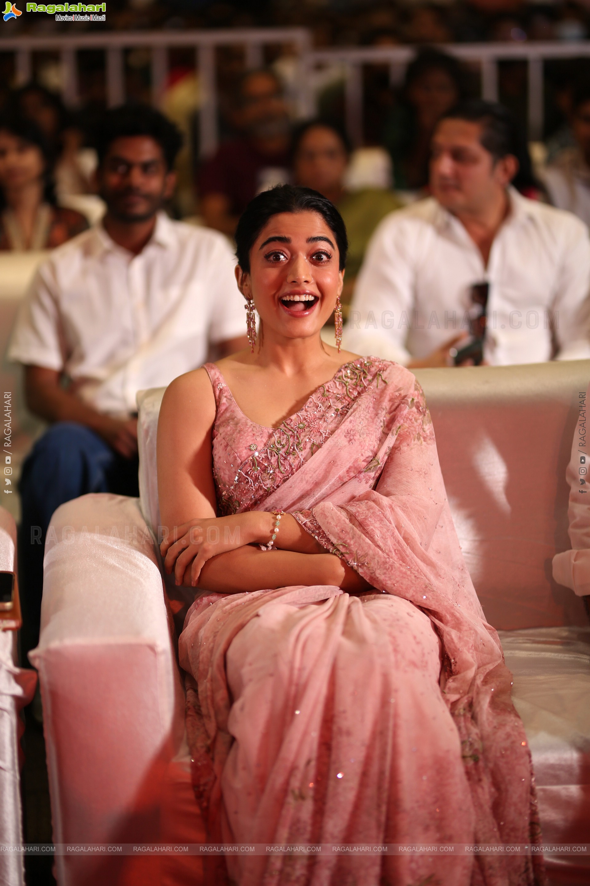 Rashmika Mandanna at Kuberaa Prerelease Event, HD Gallery