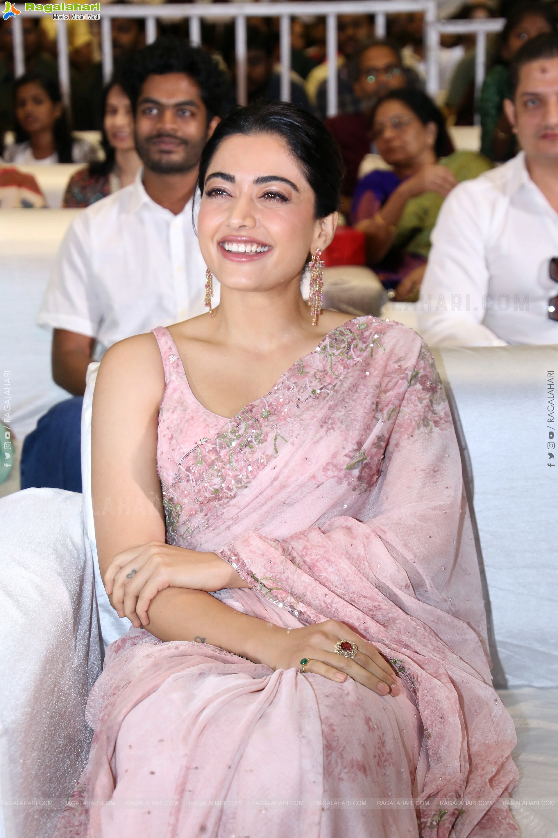 Rashmika Mandanna at Kuberaa Prerelease Event, HD Gallery