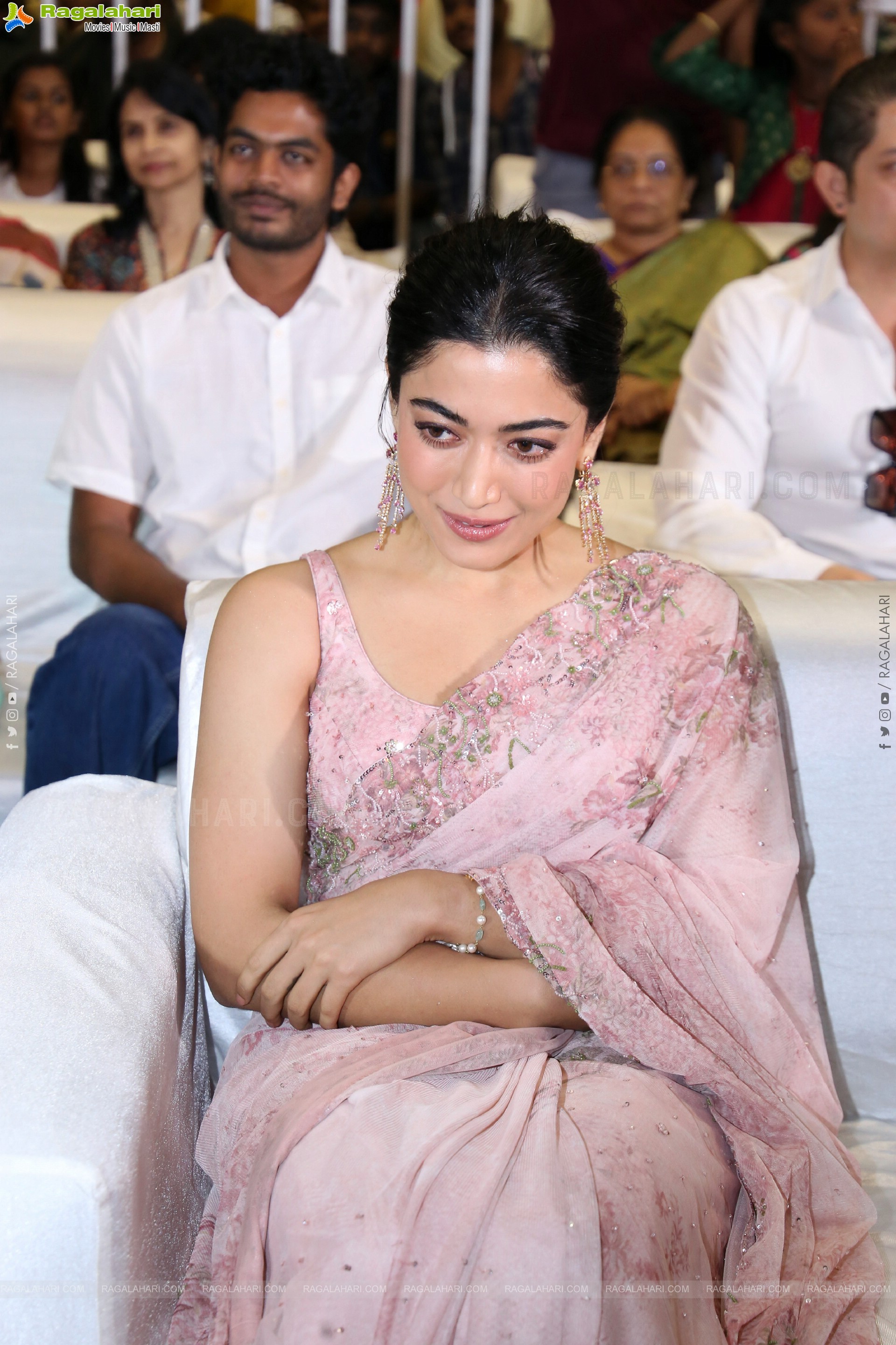 Rashmika Mandanna at Kuberaa Prerelease Event, HD Gallery