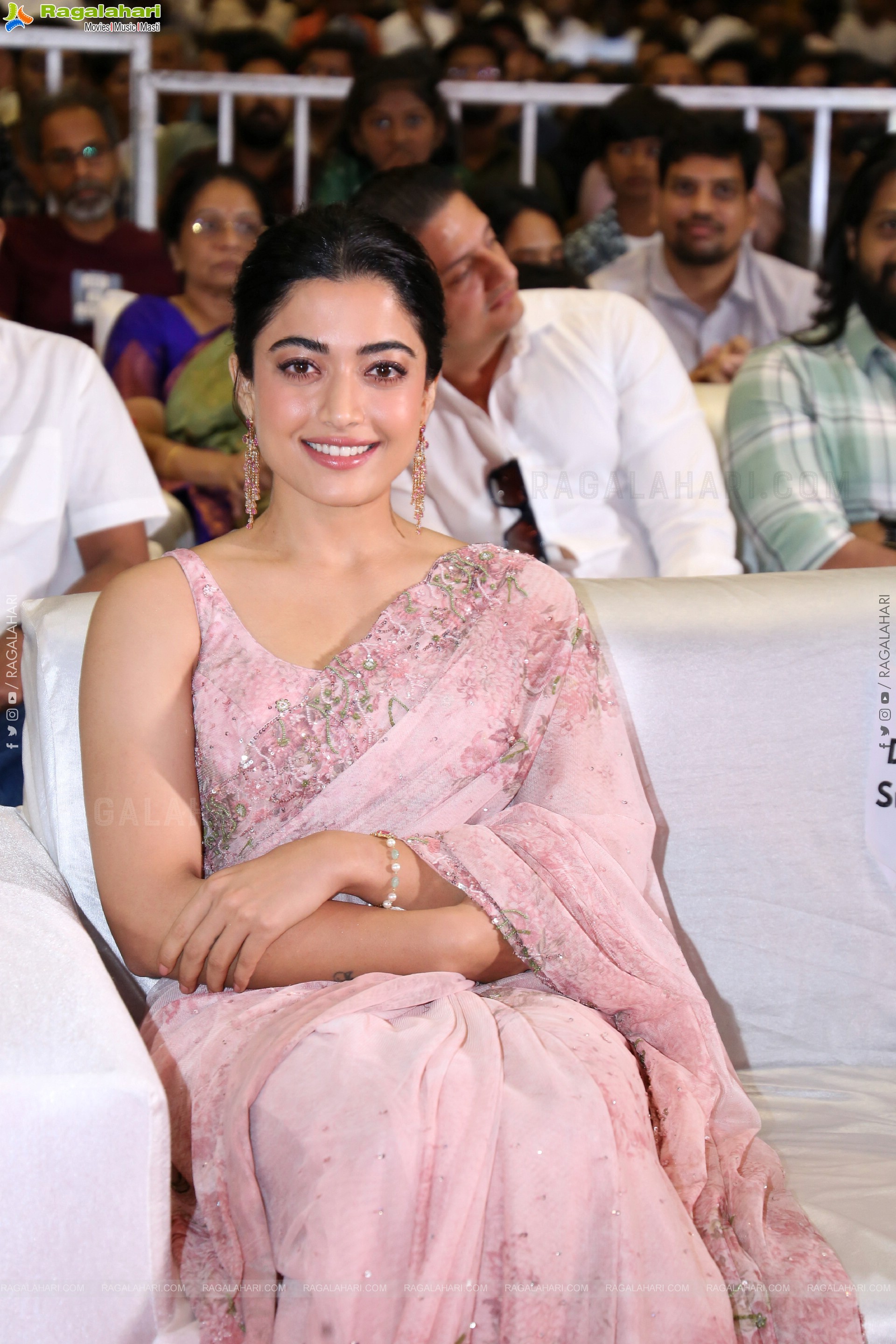 Rashmika Mandanna at Kuberaa Prerelease Event, HD Gallery