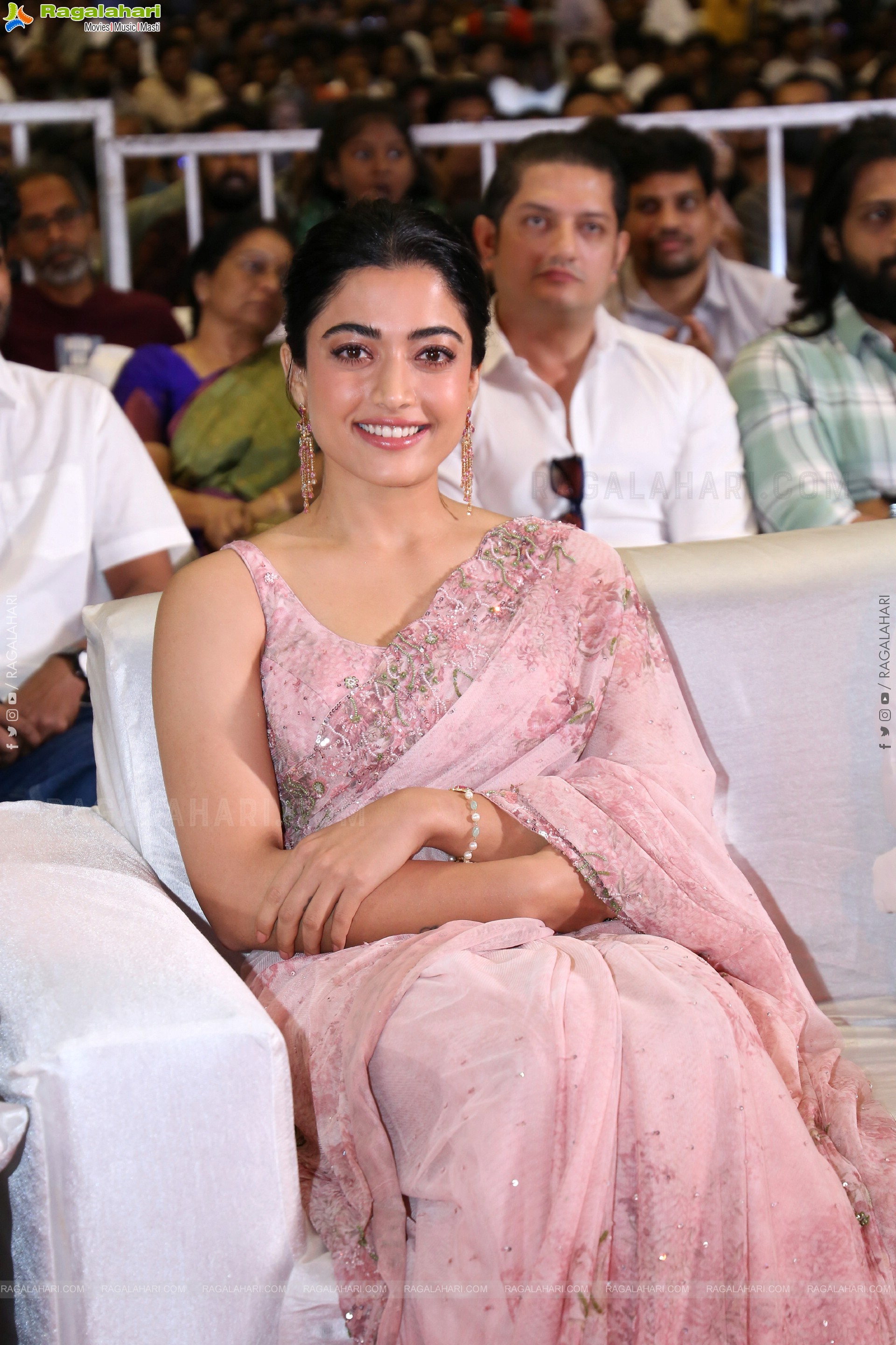 Rashmika Mandanna at Kuberaa Prerelease Event, HD Gallery