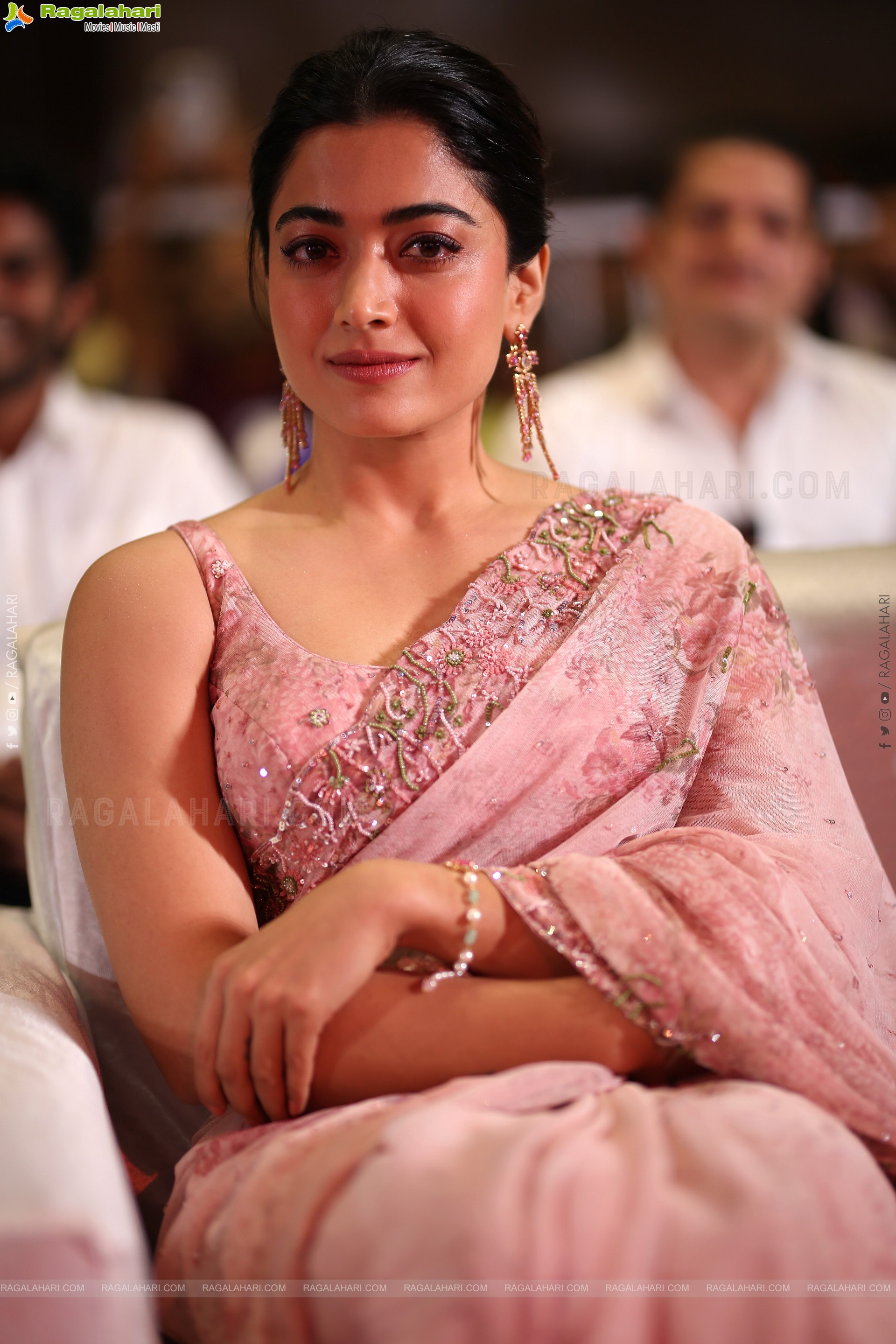Rashmika Mandanna at Kuberaa Prerelease Event, HD Gallery