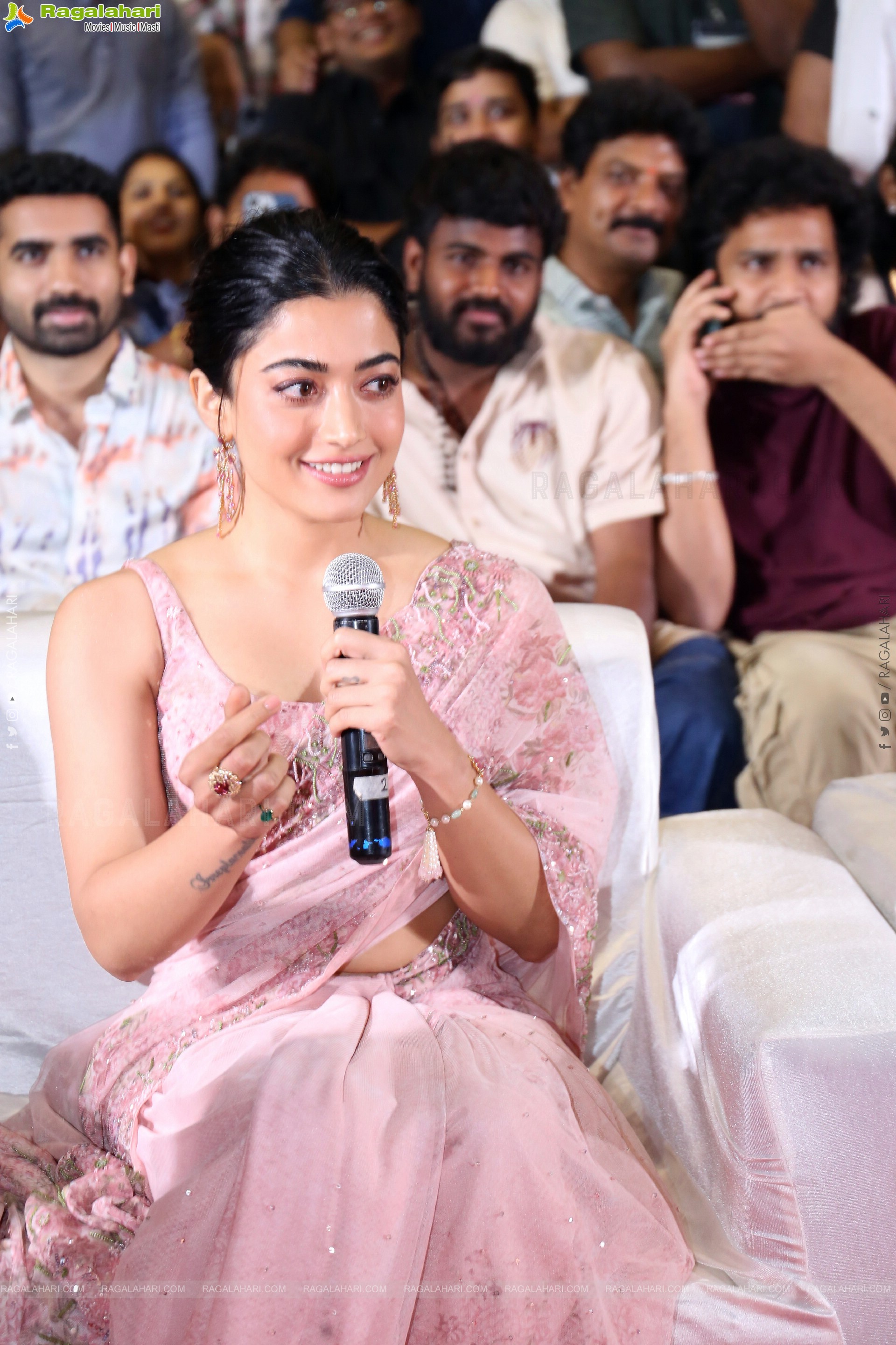 Rashmika Mandanna at Kuberaa Prerelease Event, HD Gallery