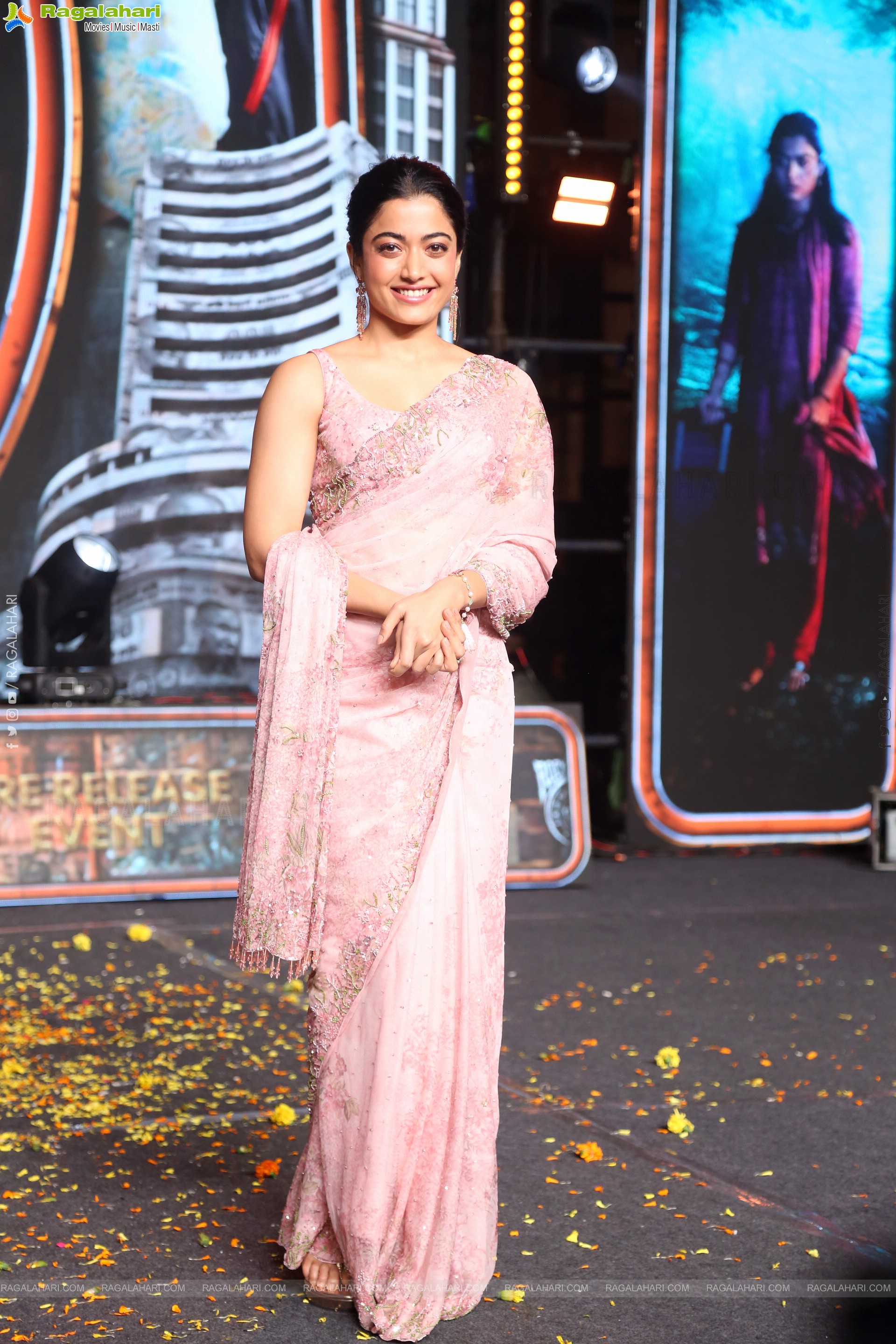 Rashmika Mandanna at Kuberaa Prerelease Event, HD Gallery
