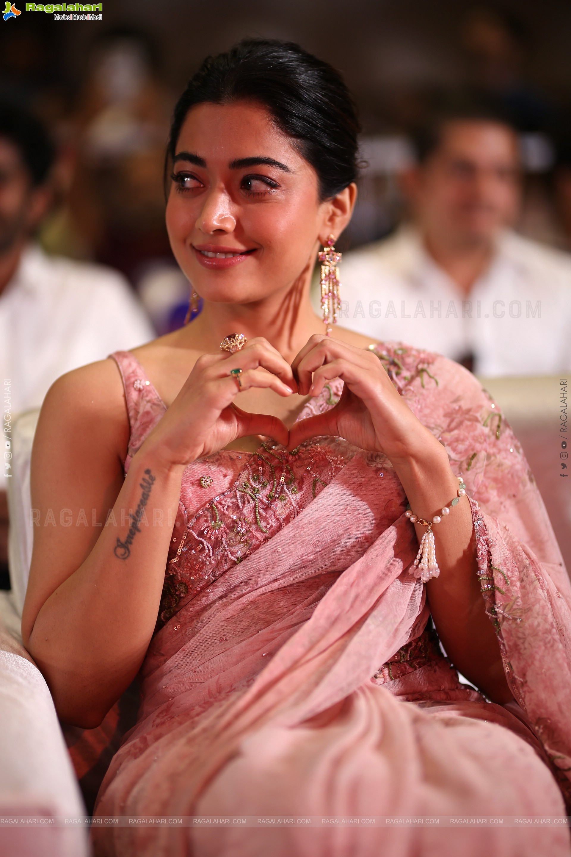 Rashmika Mandanna at Kuberaa Prerelease Event, HD Gallery