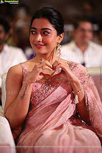 Rashmika Mandanna at Kuberaa Prerelease Event, HD Gallery