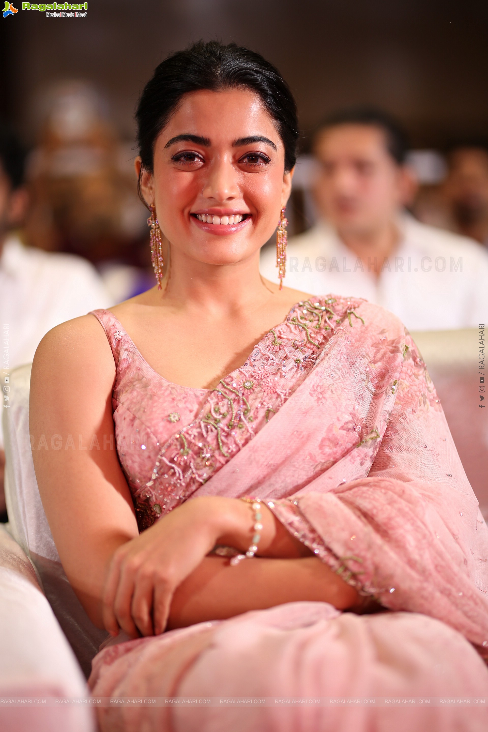 Rashmika Mandanna at Kuberaa Prerelease Event, HD Gallery