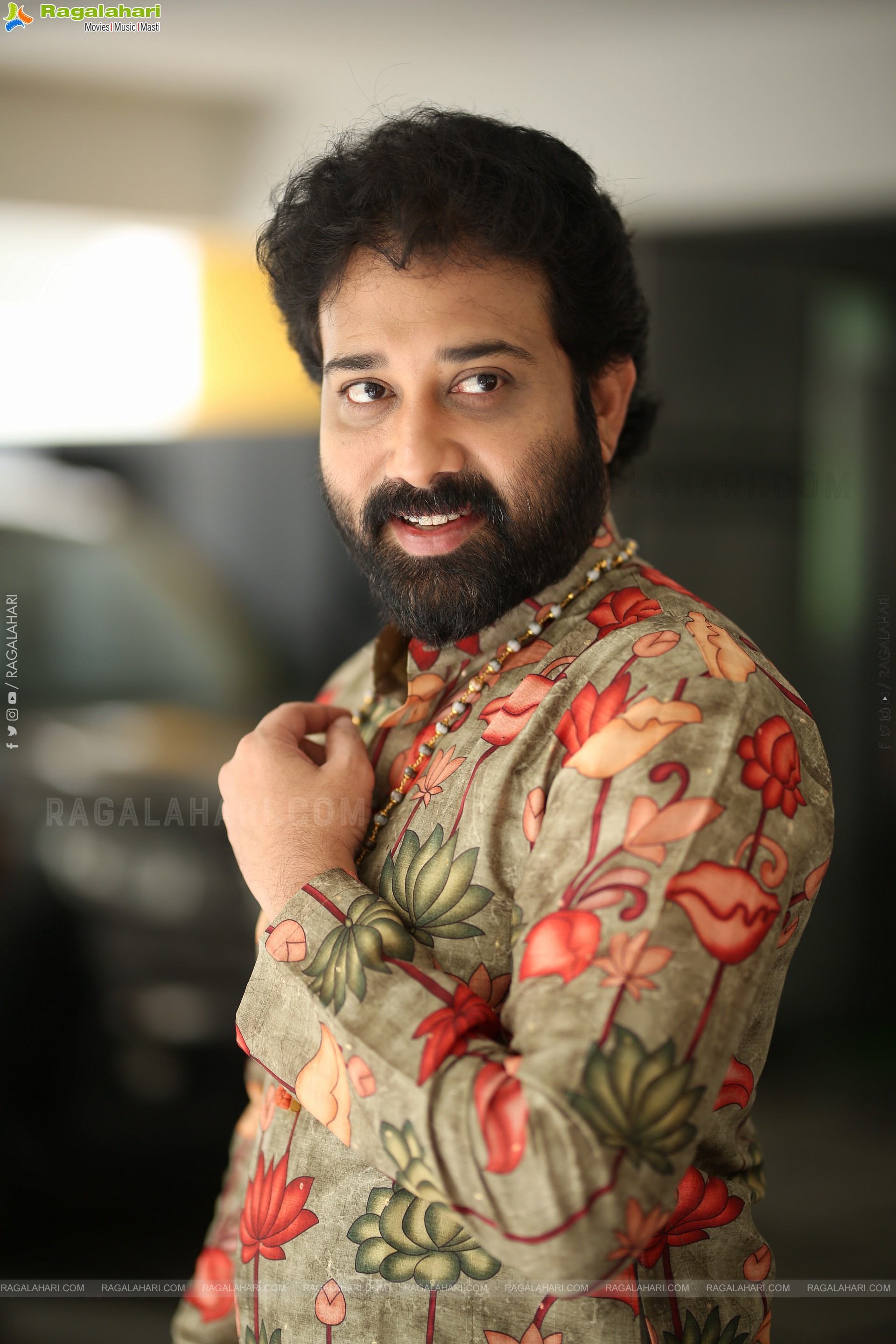 Siva Balaji at Kannappa Movie Interview, HD Gallery