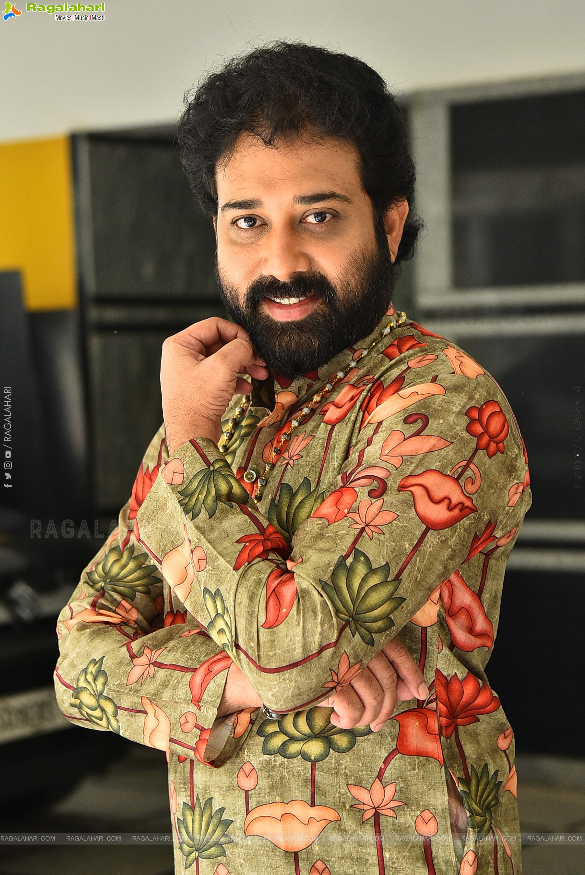 Siva Balaji at Kannappa Movie Interview, HD Gallery
