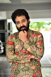 Siva Balaji at Kannappa Movie Interview, HD Gallery