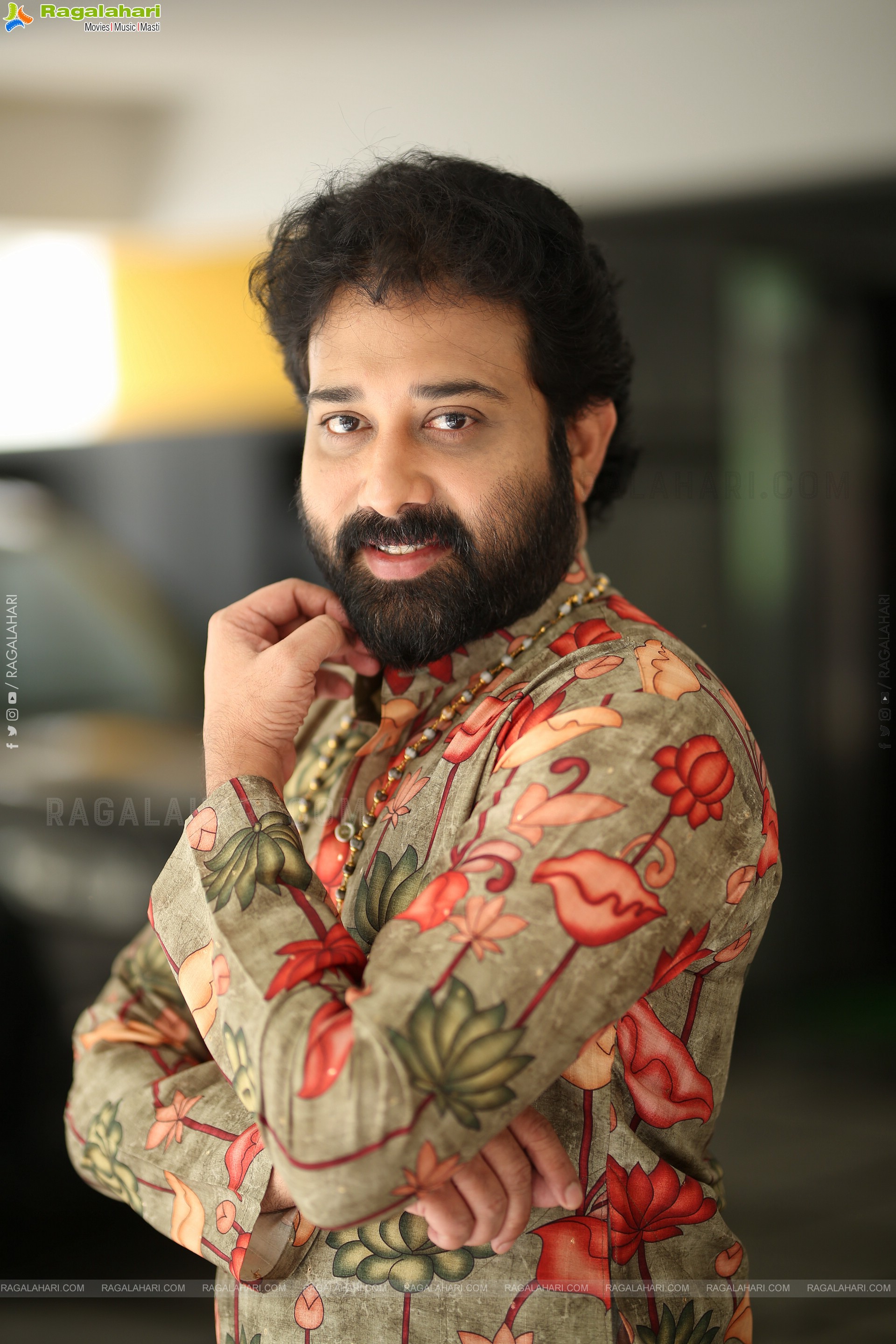 Siva Balaji at Kannappa Movie Interview, HD Gallery