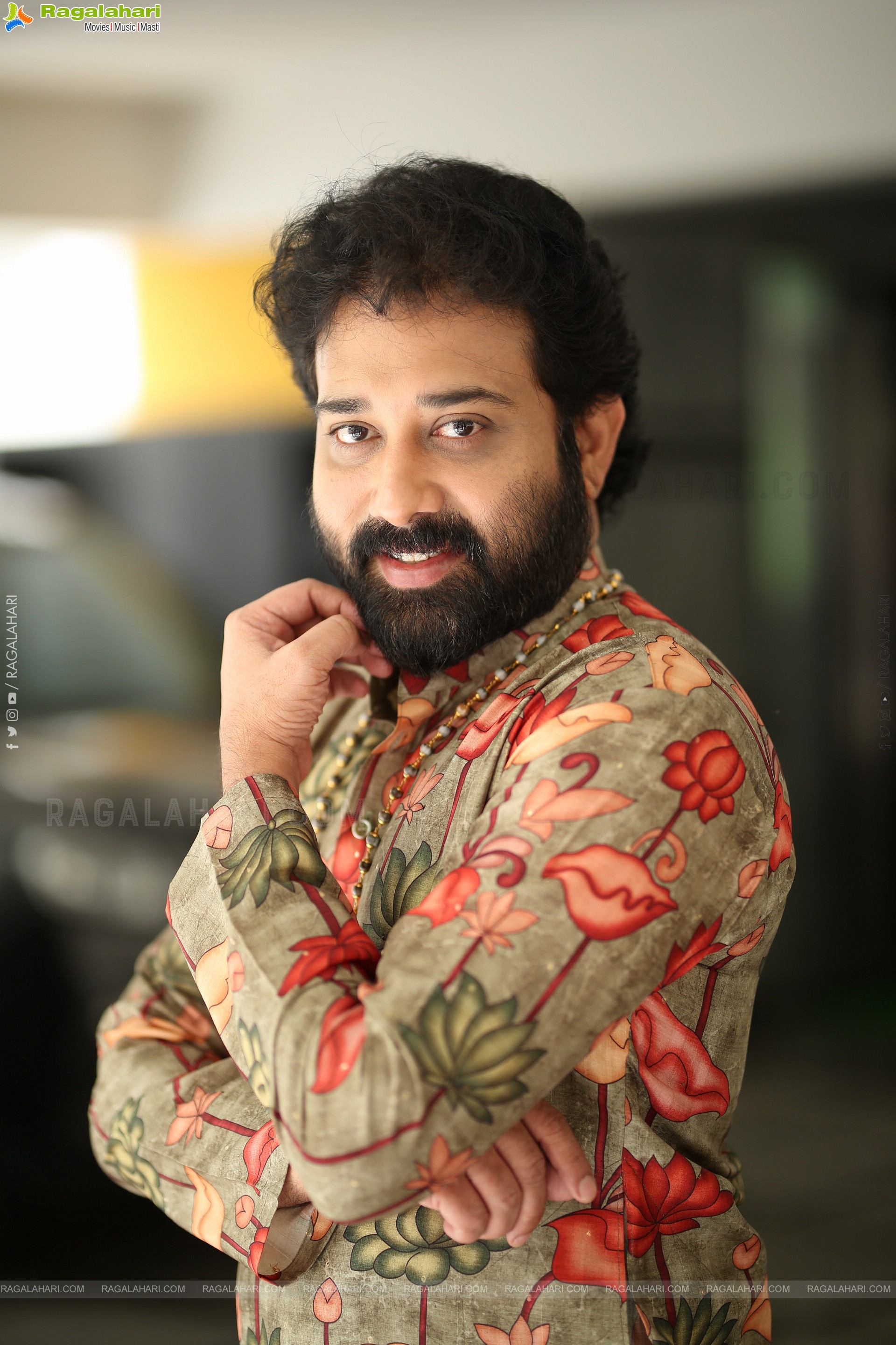Siva Balaji at Kannappa Movie Interview, HD Gallery