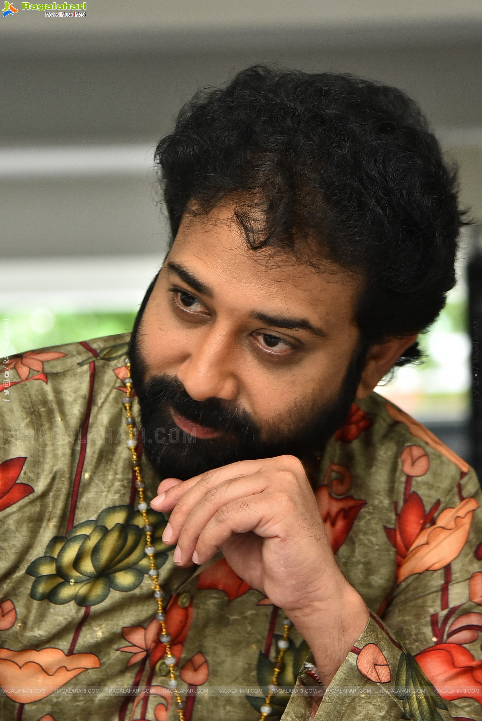Siva Balaji at Kannappa Movie Interview, HD Gallery