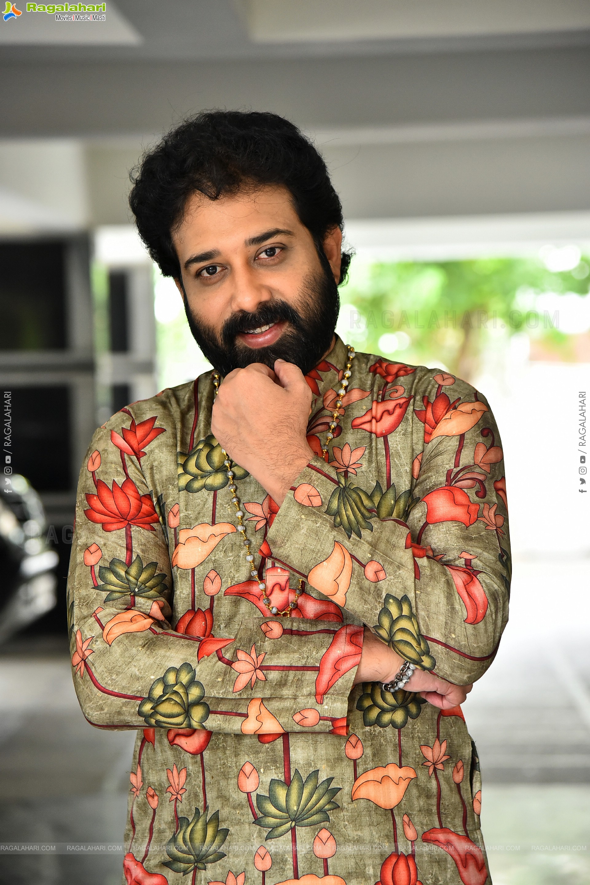 Siva Balaji at Kannappa Movie Interview, HD Gallery