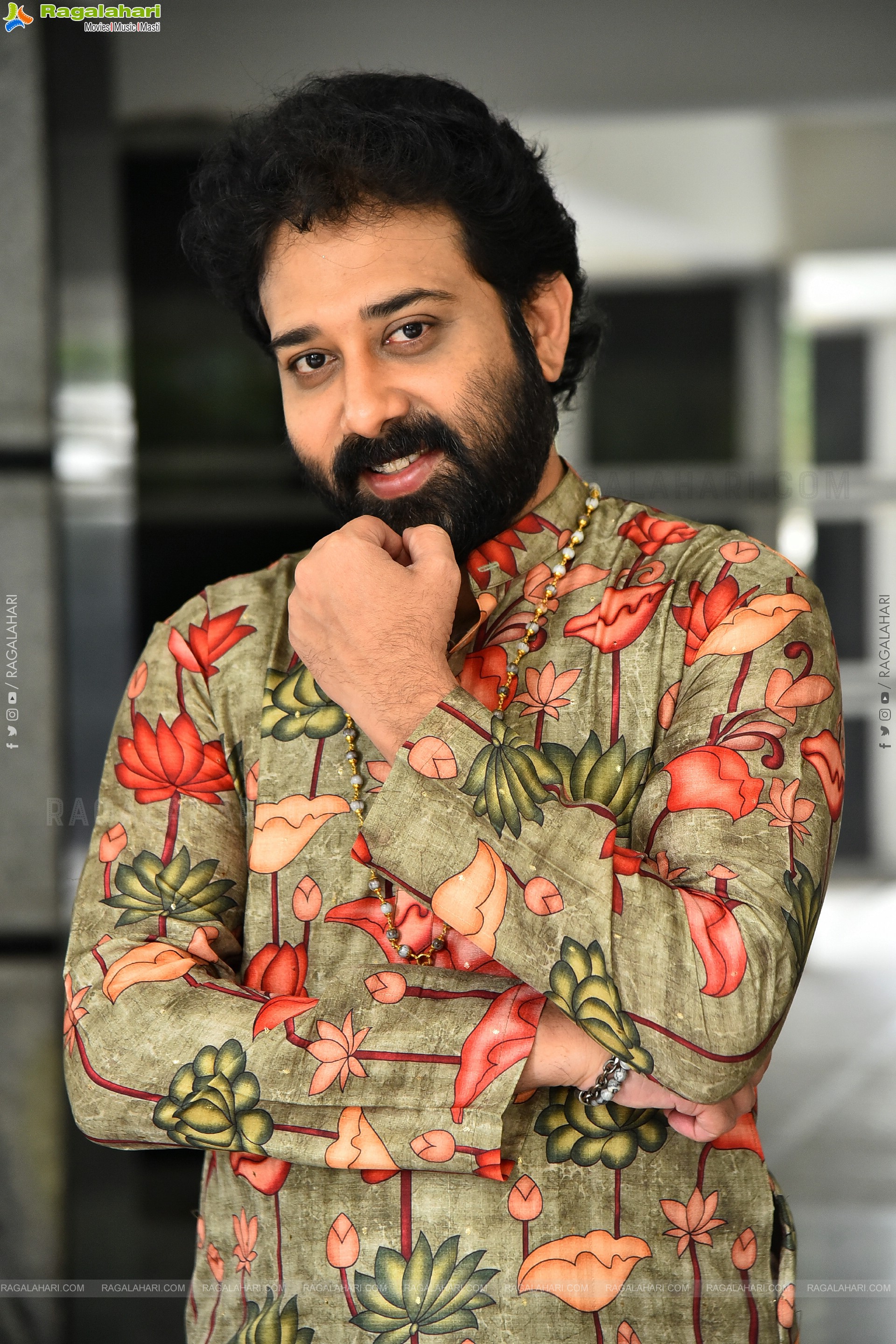 Siva Balaji at Kannappa Movie Interview, HD Gallery