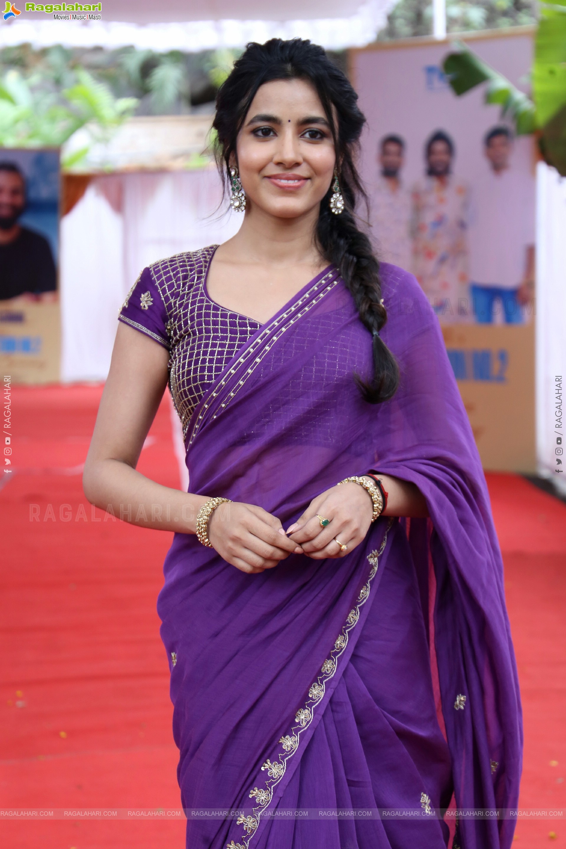 Shivani Nagaram at Suhas New Movie Opening, HD Gallery