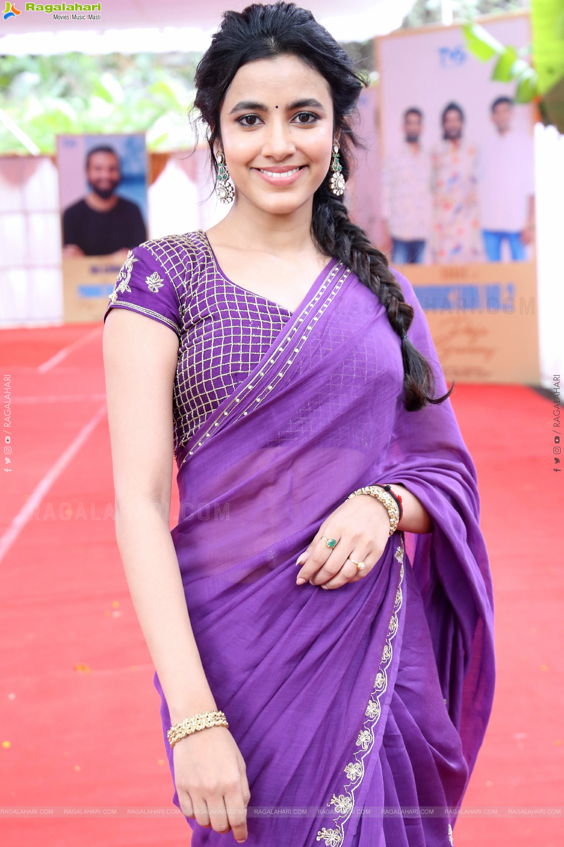 Shivani Nagaram at Suhas New Movie Opening, HD Gallery