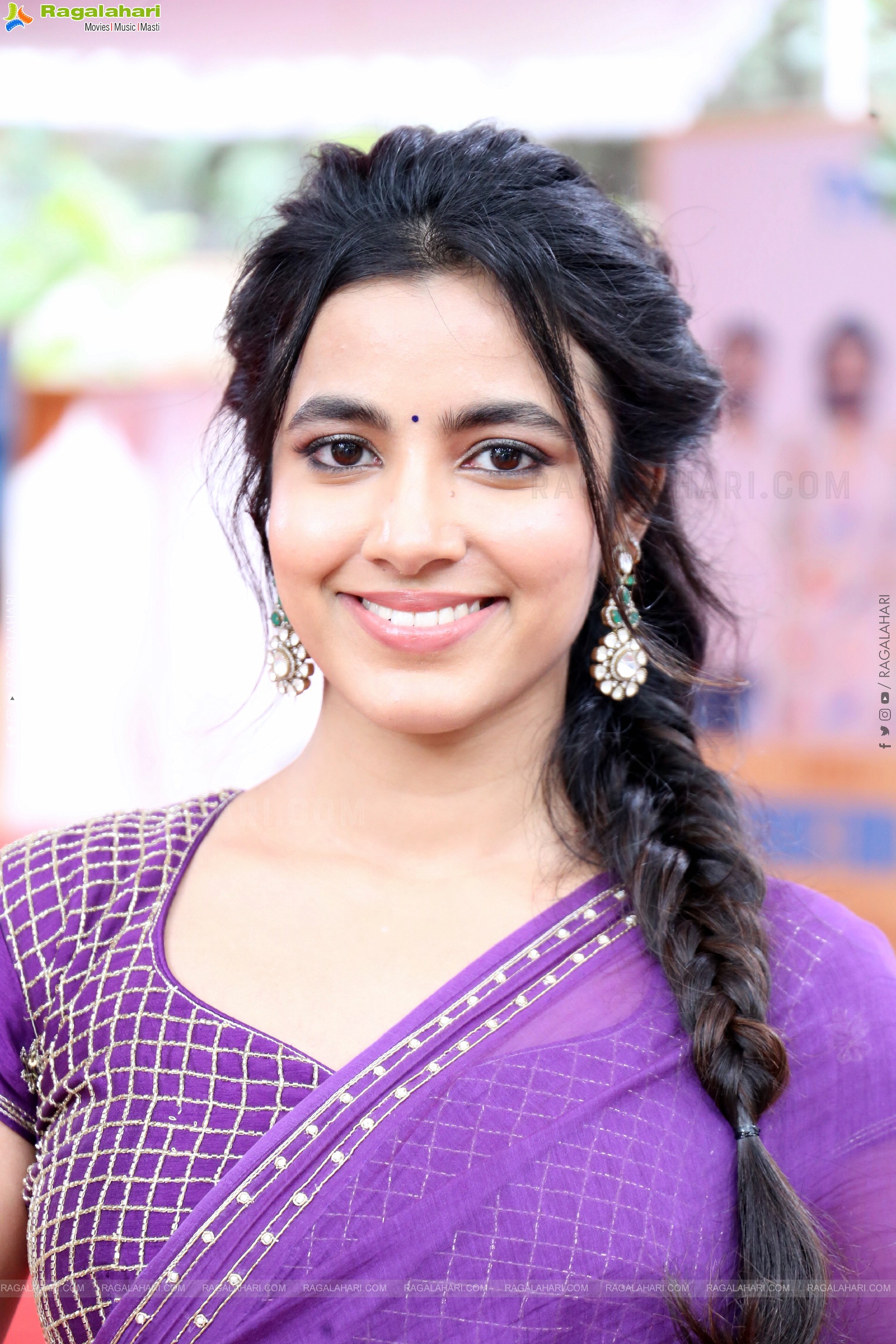 Shivani Nagaram at Suhas New Movie Opening, HD Gallery