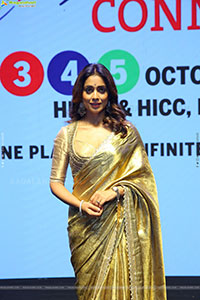 Shriya Saran at JITO Connect 2025 Curtain Raiser Event