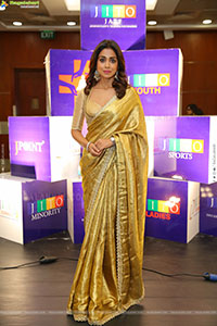 Shriya Saran at JITO Connect 2025 Curtain Raiser Event