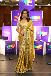 Shriya Saran at JITO Connect 2025 Curtain Raiser Event