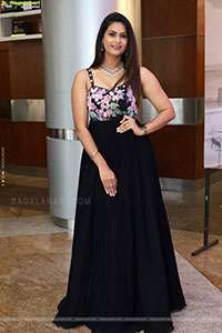 Viharika Chowdary in Black Designer Dress, HD Gallery