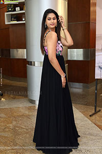 Viharika Chowdary in Black Designer Dress, HD Gallery