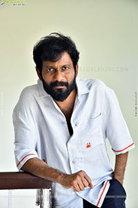 Buchi Babu Sana at Peddi Movie Interview, HD Gallery 