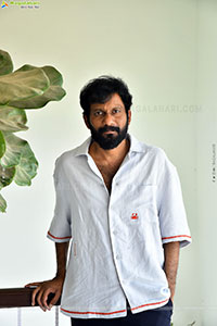 Buchi Babu Sana at Peddi Movie Interview, HD Gallery 