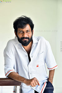 Buchi Babu Sana at Peddi Movie Interview, HD Gallery 