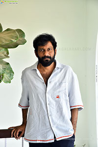 Buchi Babu Sana at Peddi Movie Interview, HD Gallery 