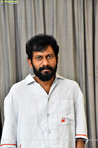 Buchi Babu Sana at Peddi Movie Interview, HD Gallery 