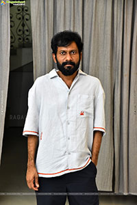 Buchi Babu Sana at Peddi Movie Interview, HD Gallery 