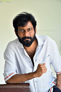 Buchi Babu Sana at Peddi Movie Interview, HD Gallery 