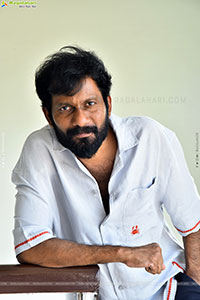Buchi Babu Sana at Peddi Movie Interview, HD Gallery 