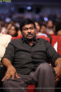 Chiranjeevi at Peddi Movie Blockbuster Celebrations