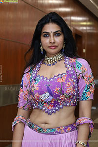 Divi Vadthya at Hi Life Fashion Exhibition Launch Event