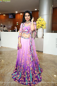 Divi Vadthya at Hi Life Fashion Exhibition Launch Event