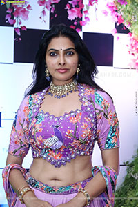 Divi Vadthya at Hi Life Fashion Exhibition Launch Event