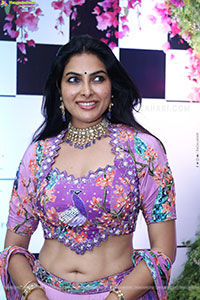 Divi Vadthya at Hi Life Fashion Exhibition Launch Event