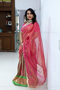 Preethi Singh Glam stills in Half Saree, HD Gallery
