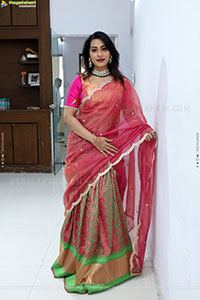Preethi Singh Glam stills in Half Saree, HD Gallery