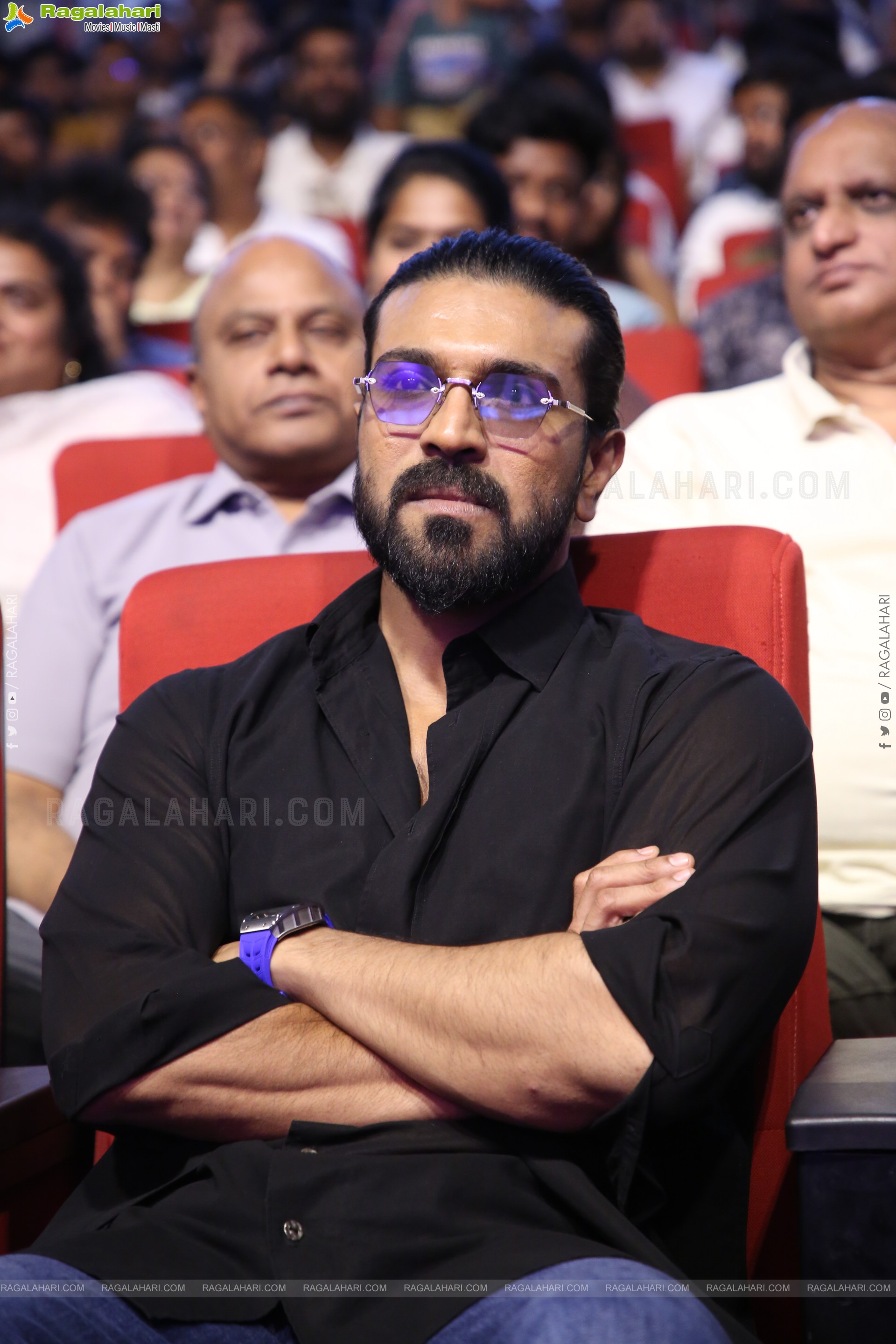 Ram Charan at Peddi Movie Blockbuster Celebrations, HD Gallery