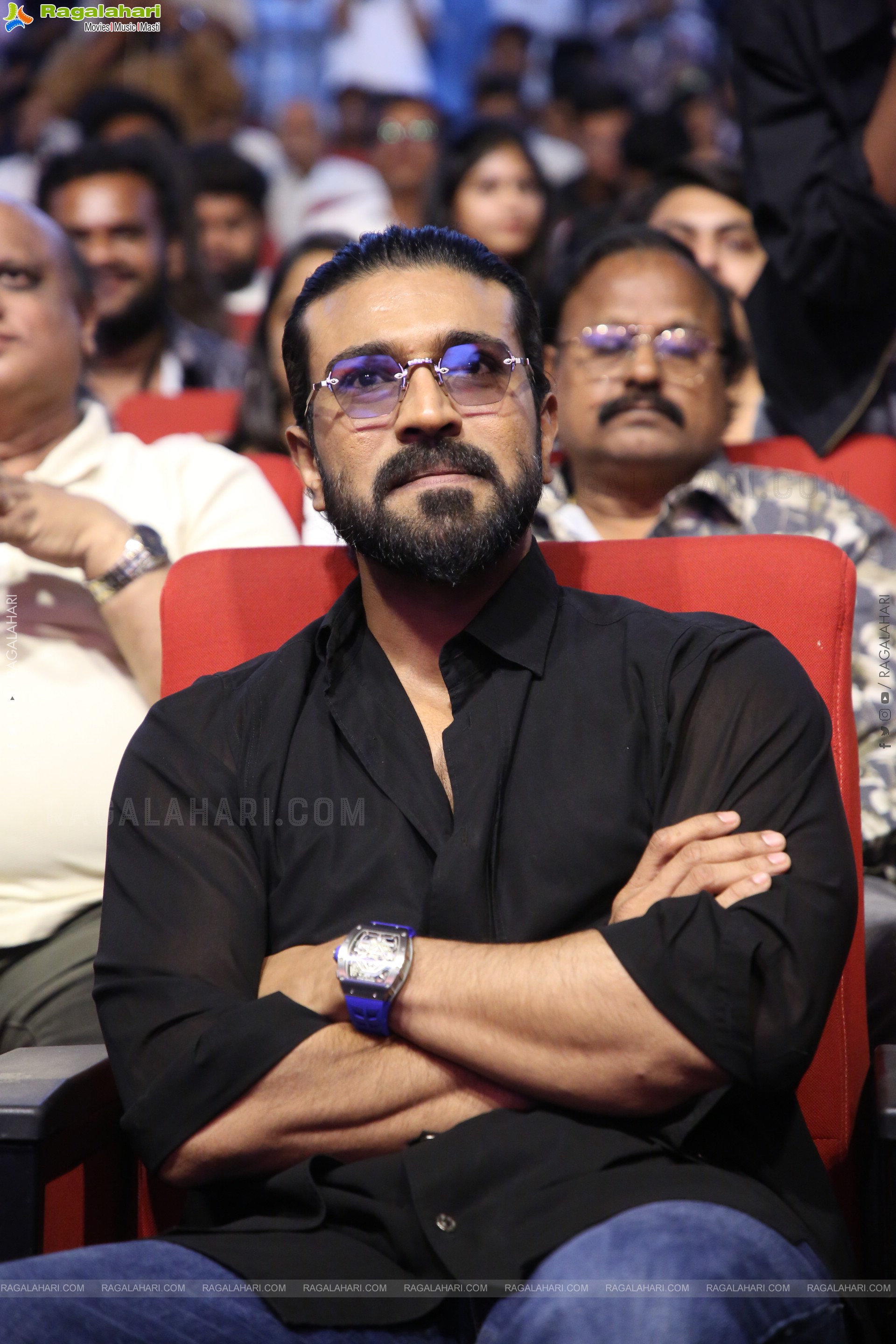 Ram Charan at Peddi Movie Blockbuster Celebrations, HD Gallery