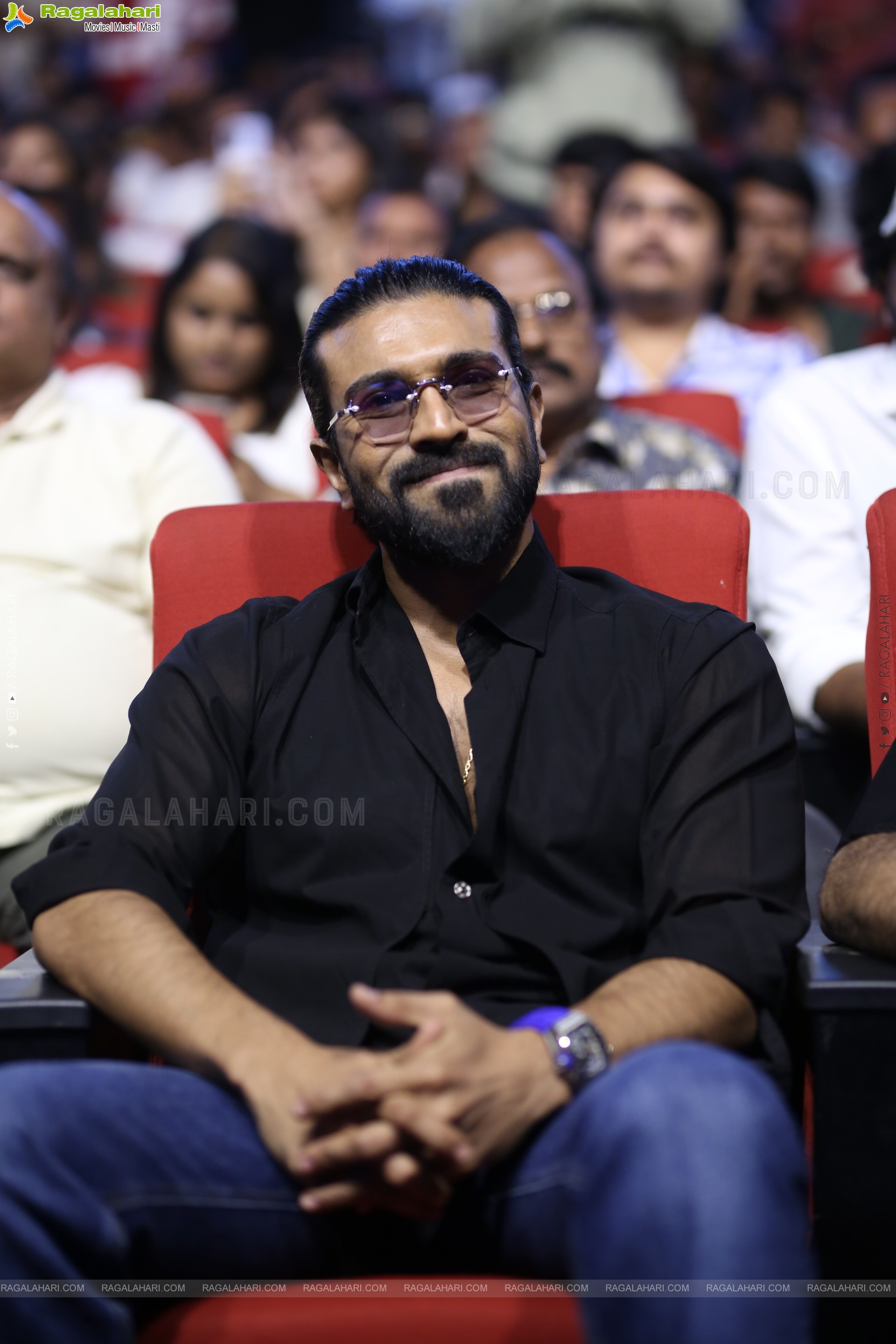 Ram Charan at Peddi Movie Blockbuster Celebrations, HD Gallery